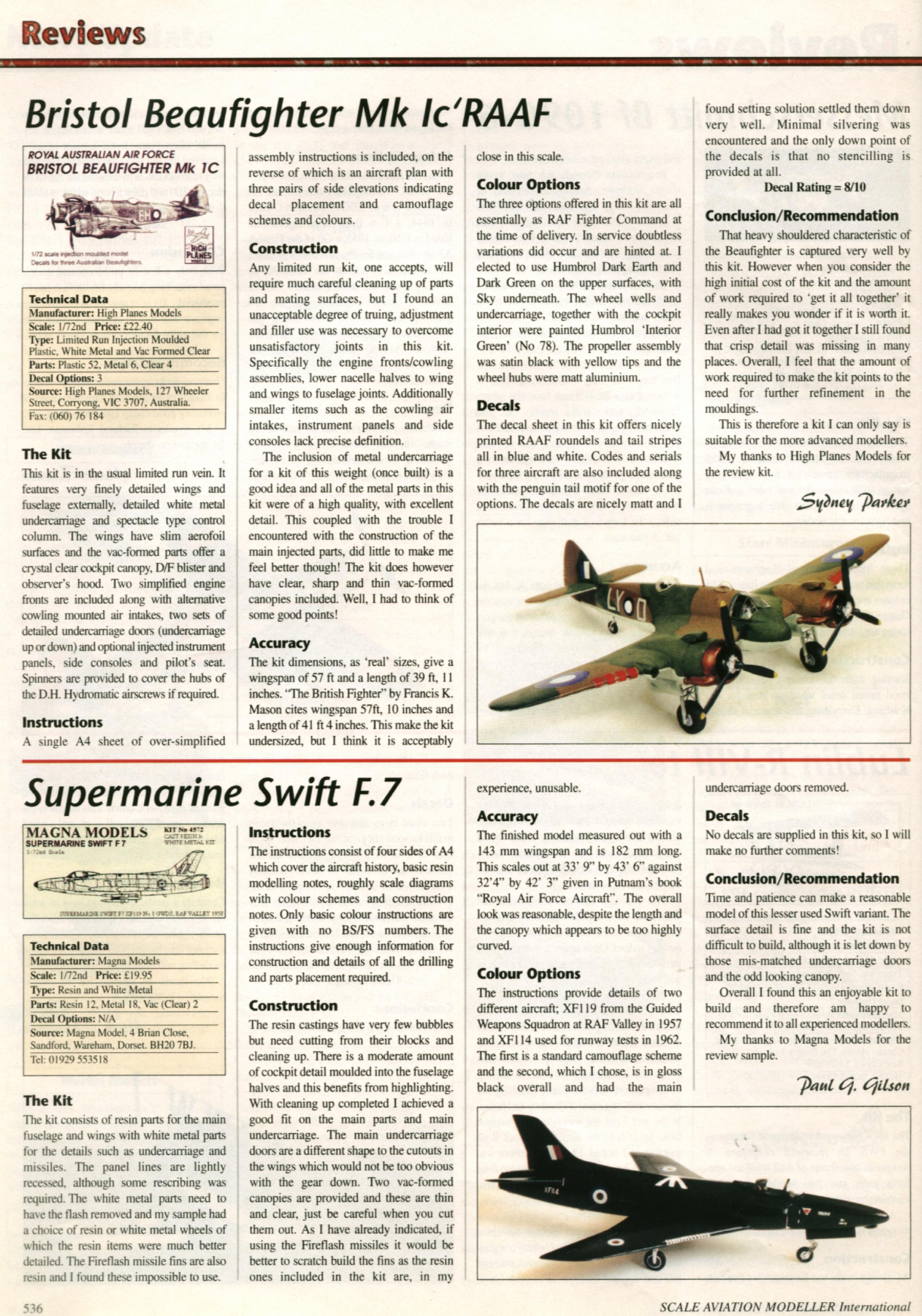 Scale Aviation Modeller International 1997-09